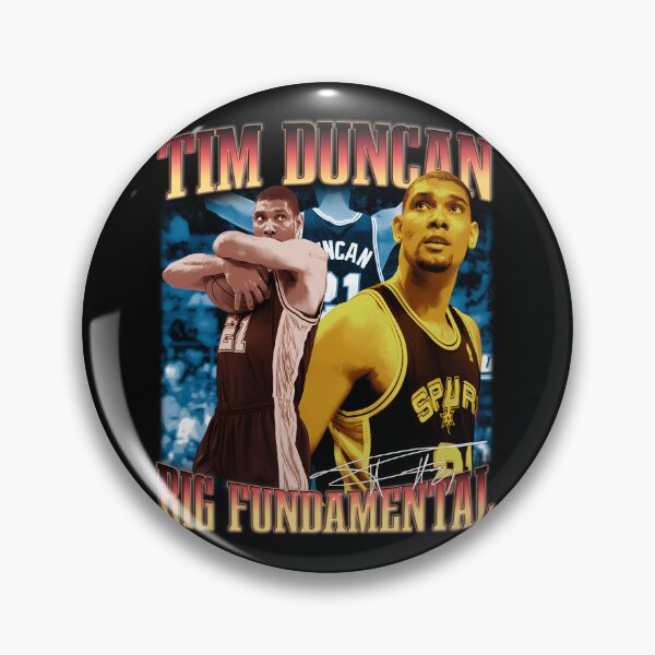 Item preview, Tim Duncan The Big Fundamental Basketball Legend Signature Vintage Retro 80s 90s Bootleg Rap Style  designed and sold by fadydx112.