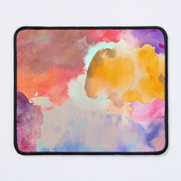 Item preview, Colorful Abstract Watercolor Texture Soft Pastel Artistic Background designed and sold by onubi.
