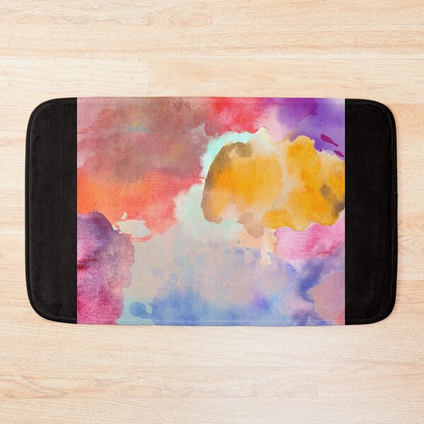 Item preview, Colorful Abstract Watercolor Texture Soft Pastel Artistic Background designed and sold by onubi.