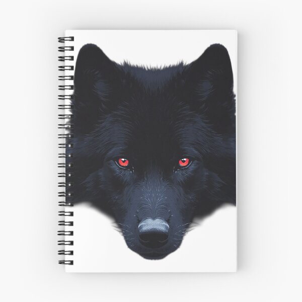Item preview, Shadow Wolf Portrait – Dark Minimalist Wolf Design designed and sold by SpeedProduction.