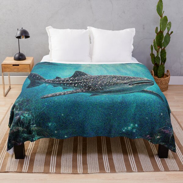 Item preview, Whale Shark Art – Cute Aesthetic Ocean Design | Marine Life Sea Animal Gift designed and sold by Illuministique.