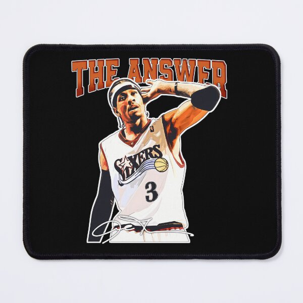Item preview, Allen Iverson The Answer Basketball Legend Signature Vintage Retro 80s 90s Bootleg Rap Style  designed and sold by fadydx112.