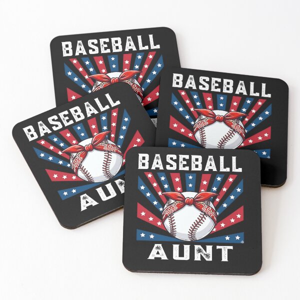 Item preview, Patriotic Baseball Aunt USA Stars Design designed and sold by KIROSALS.