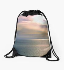 Sunset Colorful Image Drawstring Bag
