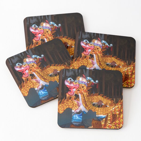 Item preview, Glowing Festival Dragon - Chinese New Year Celebration, Hong Kong - Lunar New Year Celebration Art designed and sold by Ross.A.Campbell.