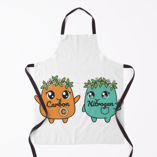 Item preview, Carbon and Nitrogen cute friends designed and sold by Brainy_Prints.