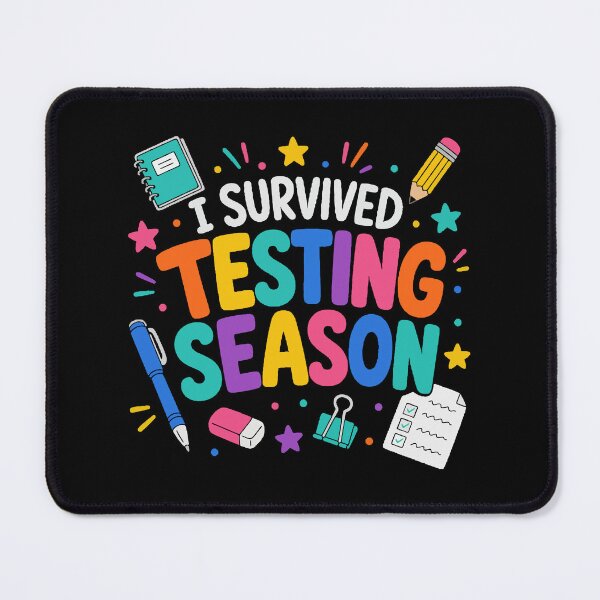 Item preview, I Survived Testing Season School Humor designed and sold by HandicraftArt.