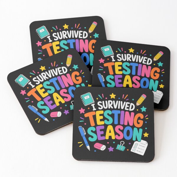 Item preview, I Survived Testing Season School Humor designed and sold by HandicraftArt.