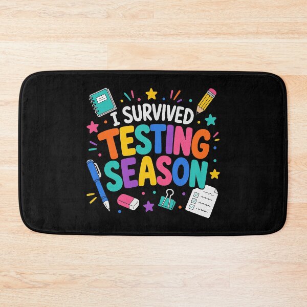 Item preview, I Survived Testing Season School Humor designed and sold by HandicraftArt.
