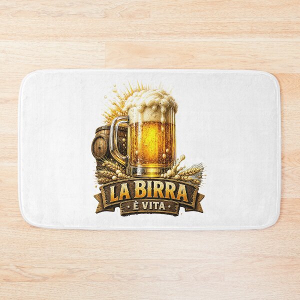 Item preview, Italian Beer Lover – La Birra è Vita Vintage Pub Design designed and sold by Busdriverstore.