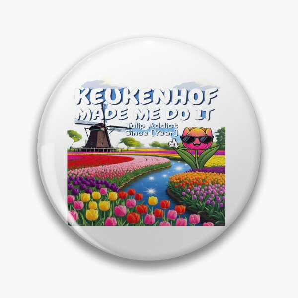 Item preview, Keukenhof Made Me Do It T-Shirt | Tulip Addict Shirt | Netherlands Flower Field Tee | Holland Travel Gift | Spring Festival Outfit designed and sold by Sushikidsntod.