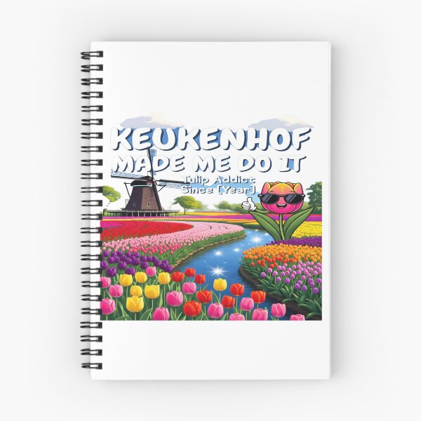 Item preview, Keukenhof Made Me Do It T-Shirt | Tulip Addict Shirt | Netherlands Flower Field Tee | Holland Travel Gift | Spring Festival Outfit designed and sold by Sushikidsntod.