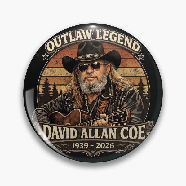 Item preview, David Allan Coe Tribute Outlaw legend designed and sold by AtanacioBridget.