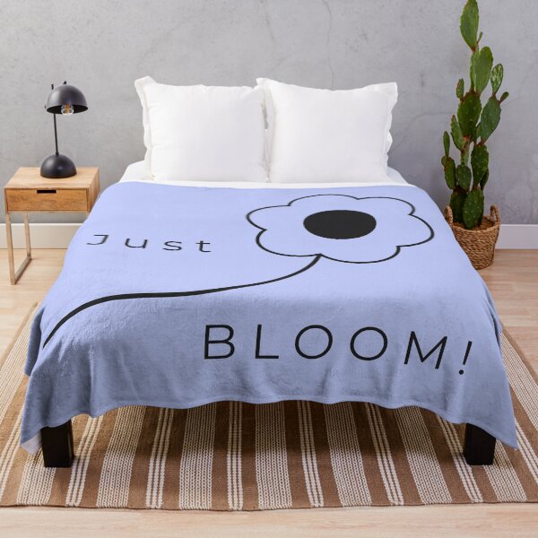 Item preview, Just Bloom! - Minimalist Flower Line Art Poster. Lavander designed and sold by Très Joli Brothers.