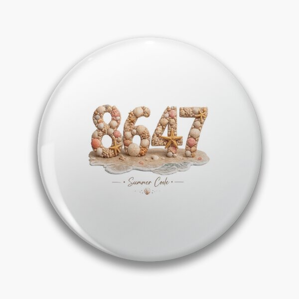 Item preview, 8647 Beach, Seashell Number designed and sold by AtanacioBridget.