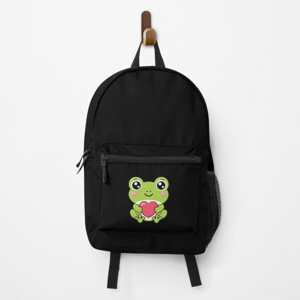 Item preview, Love Frog Kawaii Cute Heart Frog Cartoon Sticker designed and sold by ColorSplash123.