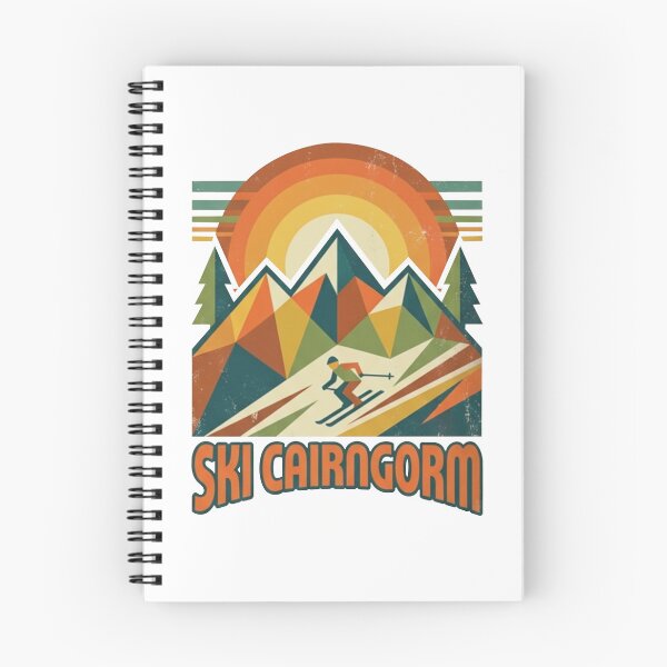 Item preview, Retro Cairngorm Ski Travel Design designed and sold by WeAdventured.
