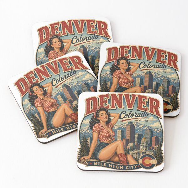 Item preview, Pinup Denver Colorado Variant  designed and sold by PINDROPPA.