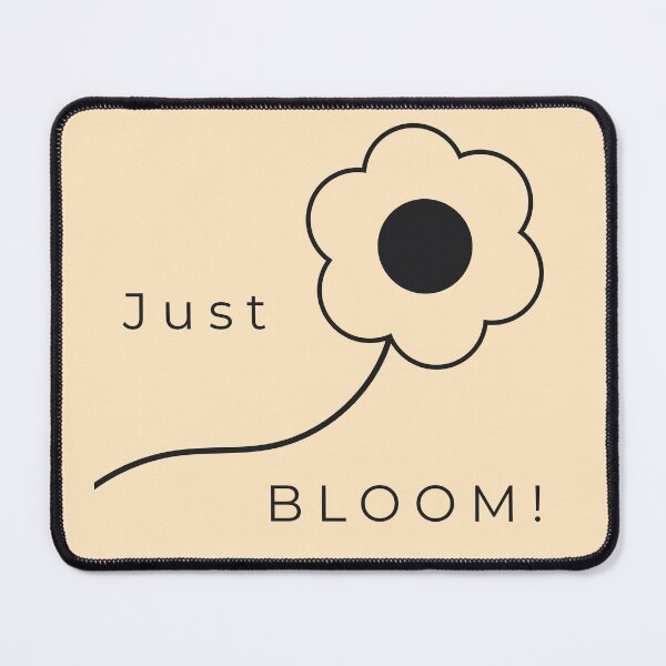 Item preview, Just Bloom! - Minimalist Flower Line Art Poster. Vanilla designed and sold by Très Joli Brothers.