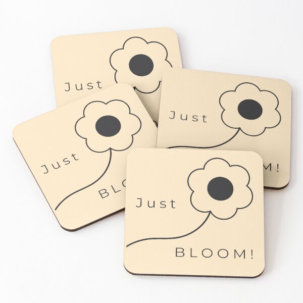 Item preview, Just Bloom! - Minimalist Flower Line Art Poster. Vanilla designed and sold by Très Joli Brothers.