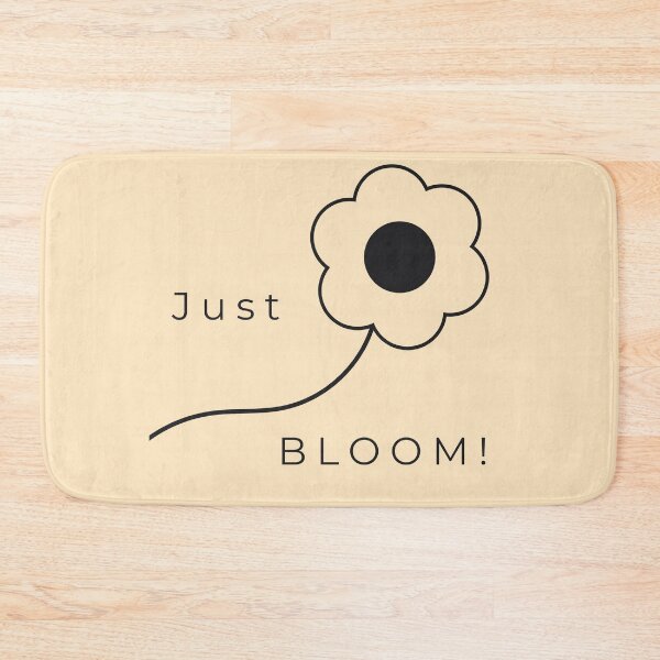 Item preview, Just Bloom! - Minimalist Flower Line Art Poster. Vanilla designed and sold by Très Joli Brothers.