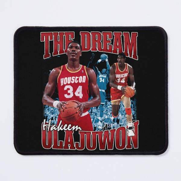 Item preview, Vintage Hakeem Olajuwon The Dream Basketball Legend Signature Retro 80s 90s Bootleg Rap Style designed and sold by xmemes.