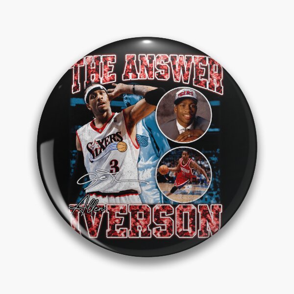 Item preview, Allen Iverson The Answer Basketball Legend Signature Vintage Retro 80s 90s Bootleg Rap Style  designed and sold by xmemes.