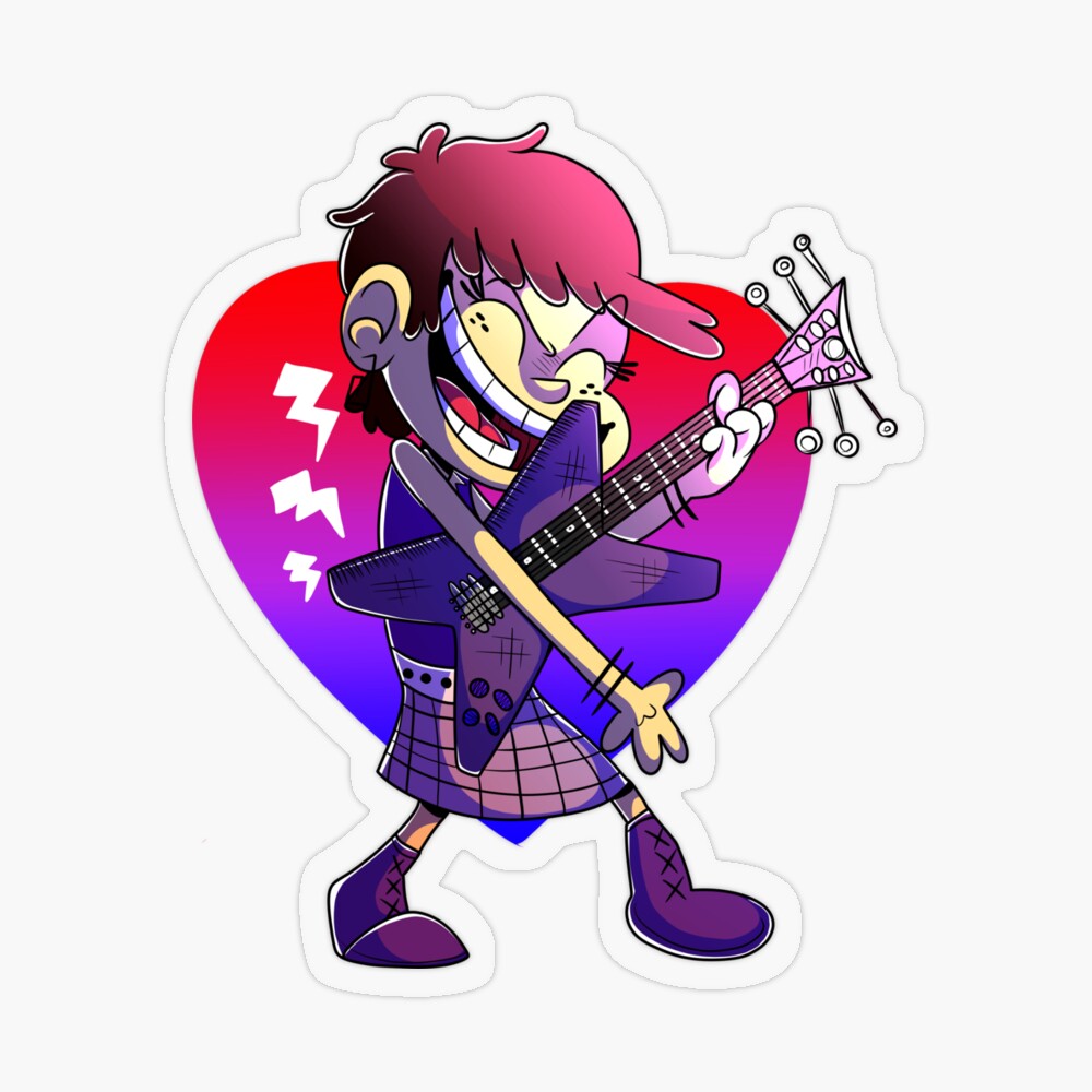 The Loud House Luna Loud and Guitar