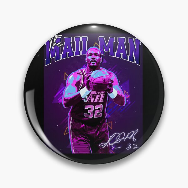 Item preview, KARL MALONE The Mail Man Basketball Legend Signature Vintage Retro 80s 90s Bootleg Rap Style  designed and sold by xmemes.