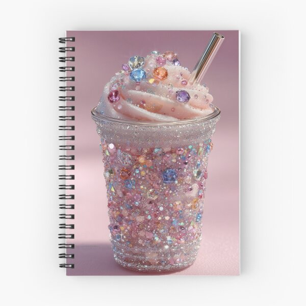 Item preview, Sparkling Pink Drink with Glitzy Gemstone Accents designed and sold by colorful-white.