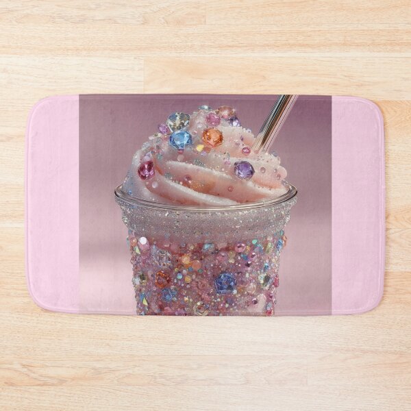 Item preview, Sparkling Pink Drink with Glitzy Gemstone Accents designed and sold by colorful-white.