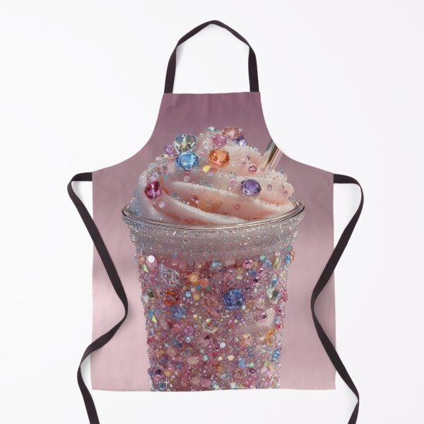 Item preview, Sparkling Pink Drink with Glitzy Gemstone Accents designed and sold by colorful-white.