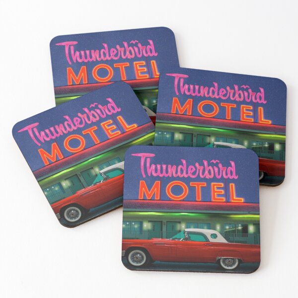 Item preview, Poster Road Trip Thunderbird Motel Painting designed and sold by tarryHery.