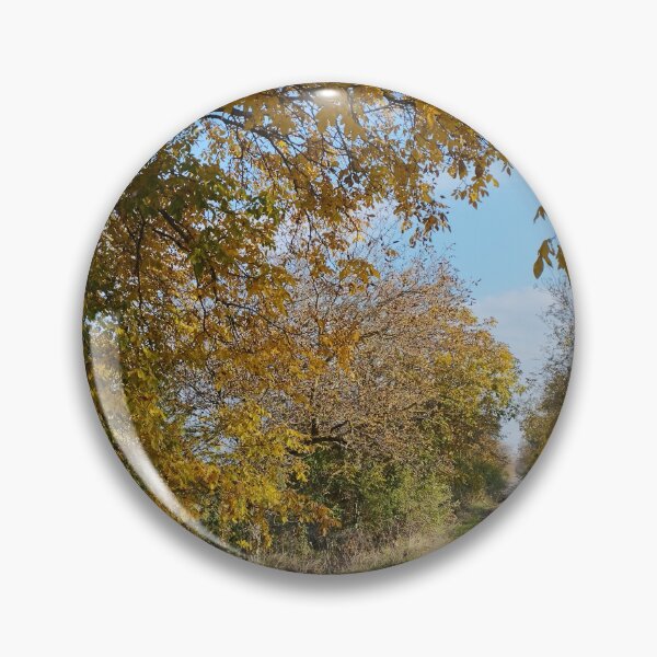 Item preview, Rustic Country Road in Autumn: A Scenic Landscape from Dobruja, Bulgaria designed and sold by inspiration3.