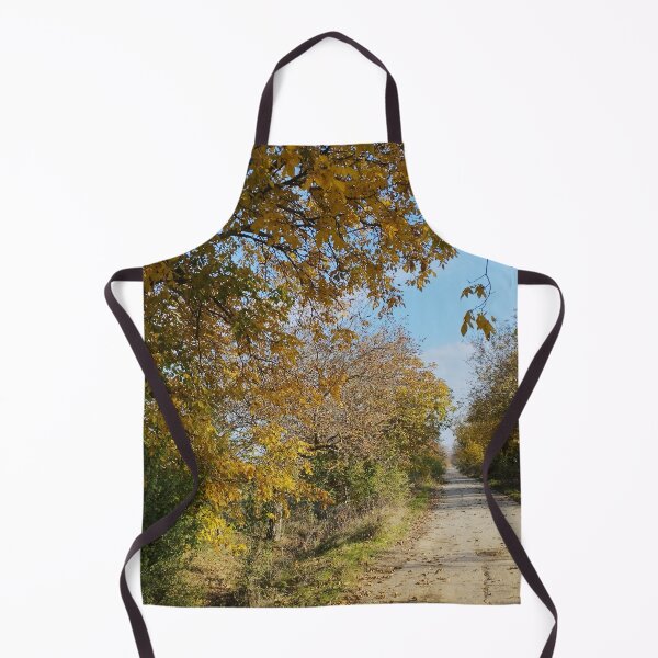 Item preview, Rustic Country Road in Autumn: A Scenic Landscape from Dobruja, Bulgaria designed and sold by inspiration3.