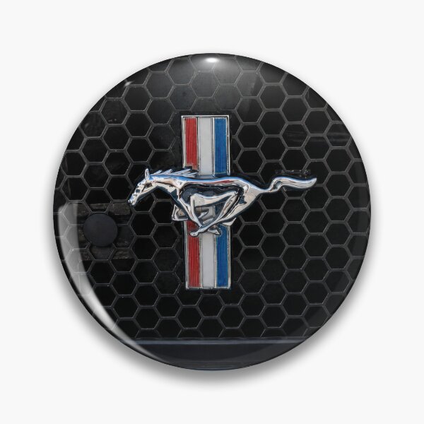 Item preview, Ford Mustang Pony Emblem – Classic Muscle Car Grille Detail designed and sold by William A McCarthy.