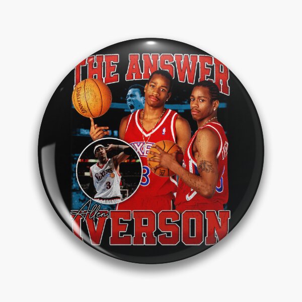 Item preview, Allen Iverson The Answer Basketball Legend Signature Vintage Retro 80s 90s Bootleg Rap Style  designed and sold by xmemes.