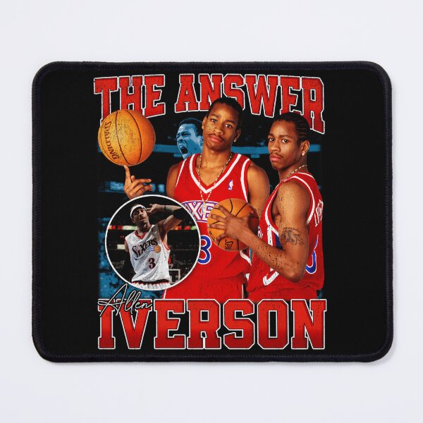 Item preview, Allen Iverson The Answer Basketball Legend Signature Vintage Retro 80s 90s Bootleg Rap Style designed and sold by xmemes.