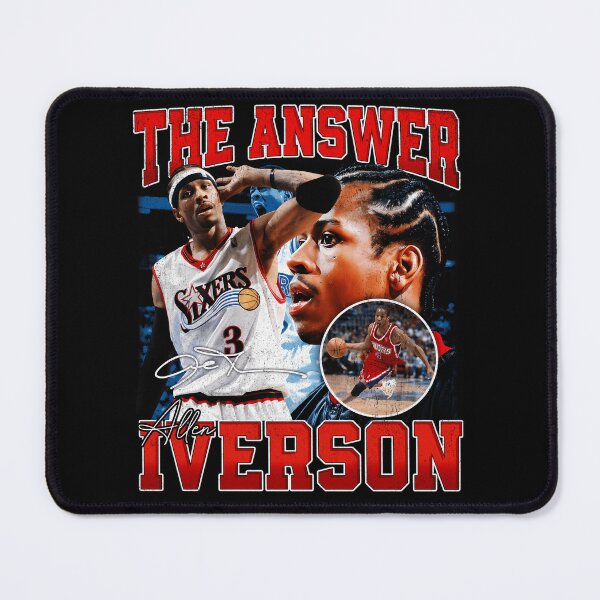 Item preview, Allen Iverson The Answer Basketball Legend Signature Vintage Retro 80s 90s Bootleg Rap Style  designed and sold by xmemes.