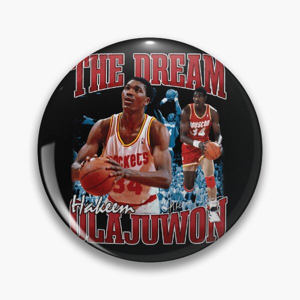 Item preview, Vintage Hakeem Olajuwon The Dream Basketball Legend Signature Retro 80s 90s Bootleg Rap Style  designed and sold by xmemes.