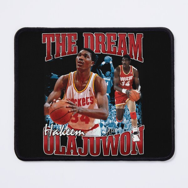 Item preview, Vintage Hakeem Olajuwon The Dream Basketball Legend Signature Retro 80s 90s Bootleg Rap Style  designed and sold by xmemes.