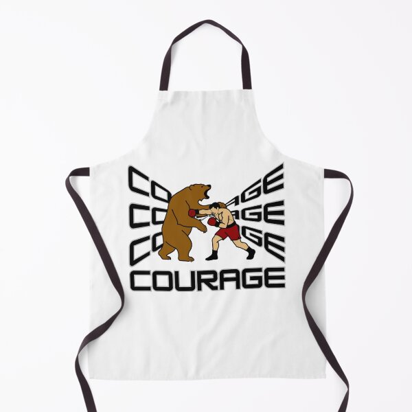 Item preview, Boxer vs Bear Motivational Courage Design designed and sold by JEVANStudio.