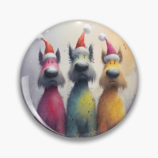 Item preview, Cute Scottie Dog Family ' Oh No! Not Christmas Again!' BY SHiRLeY MacARTHuR designed and sold by Shirley MacArthur Art.