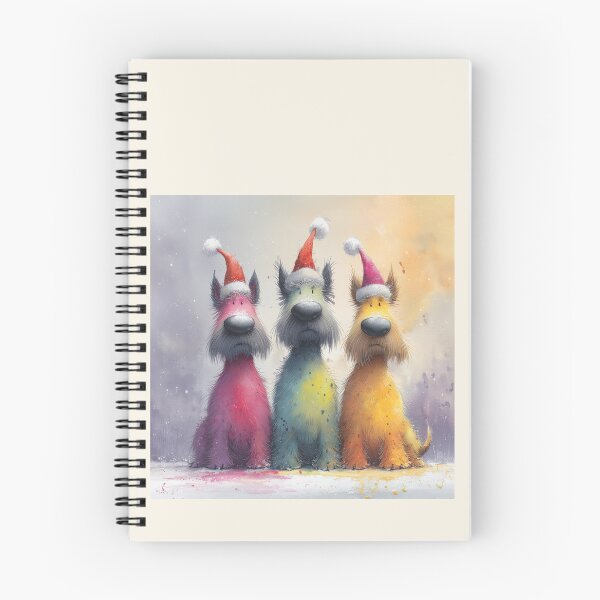 Item preview, Cute Scottie Dog Family ' Oh No! Not Christmas Again!' BY SHiRLeY MacARTHuR designed and sold by Shirley MacArthur Art.