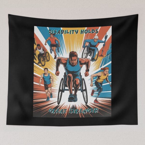 Item preview, Disability Holds Great Strength. designed and sold by mirciashop.