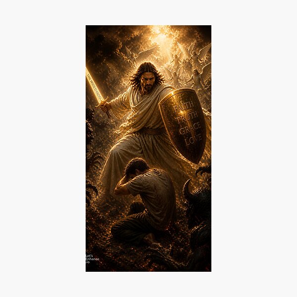 Item preview, Divine Protection designed and sold by Piece Together Faith.
