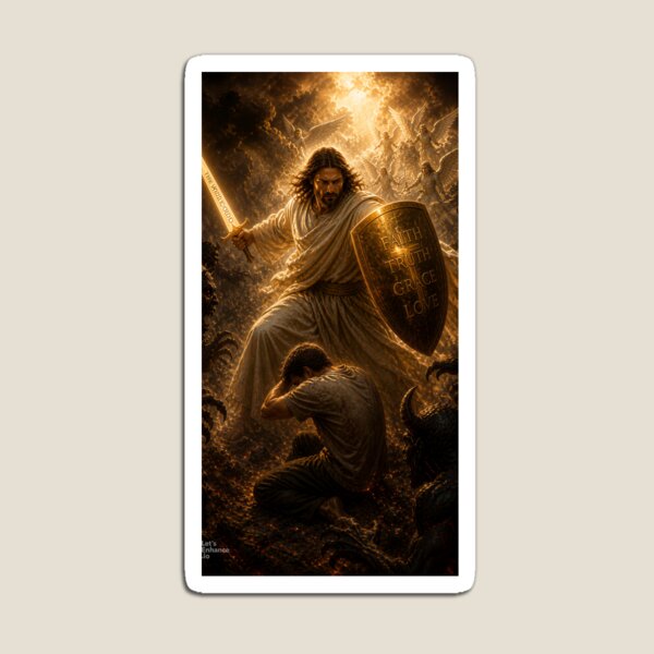 Item preview, Protección Divina designed and sold by Piece Together Faith.