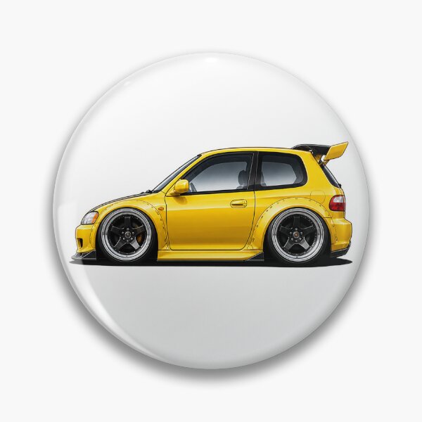 Item preview, Widebody Chibi Drift Car – Clean Stance Automotive Art designed and sold by LkmDsgn.