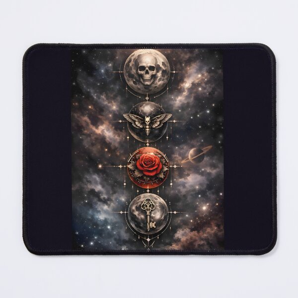Item preview, Gothic Solar System | Minimalist Celestial Art designed and sold by Studio77-Gothic.