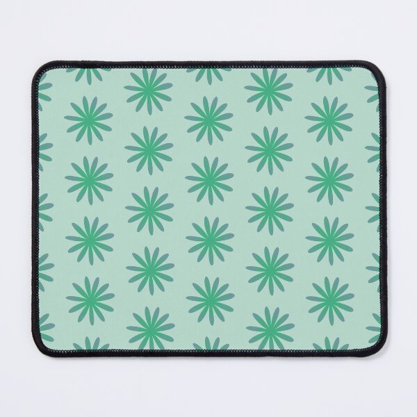 Item preview, A Bright Little Turquoise and Purple Flower Pattern designed and sold by Yulia Saraswati.